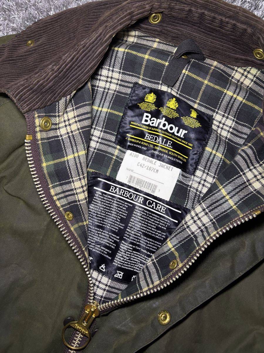 Barbour Giacche: Barbour Bedale Wachsjacke oliv  – Usato da Brislach venduto da edu_t6pq 5