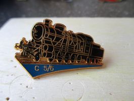 Lok Lokomotive Dampflok  C 5/6 Pin