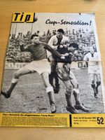 Titel: Zeitungsausschnitt Sport 1958 Eishockey Radsport Fuss
