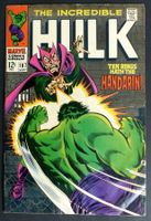 INCREDIBLE HULK #107 VS. MANDARIN MARVEL 1968