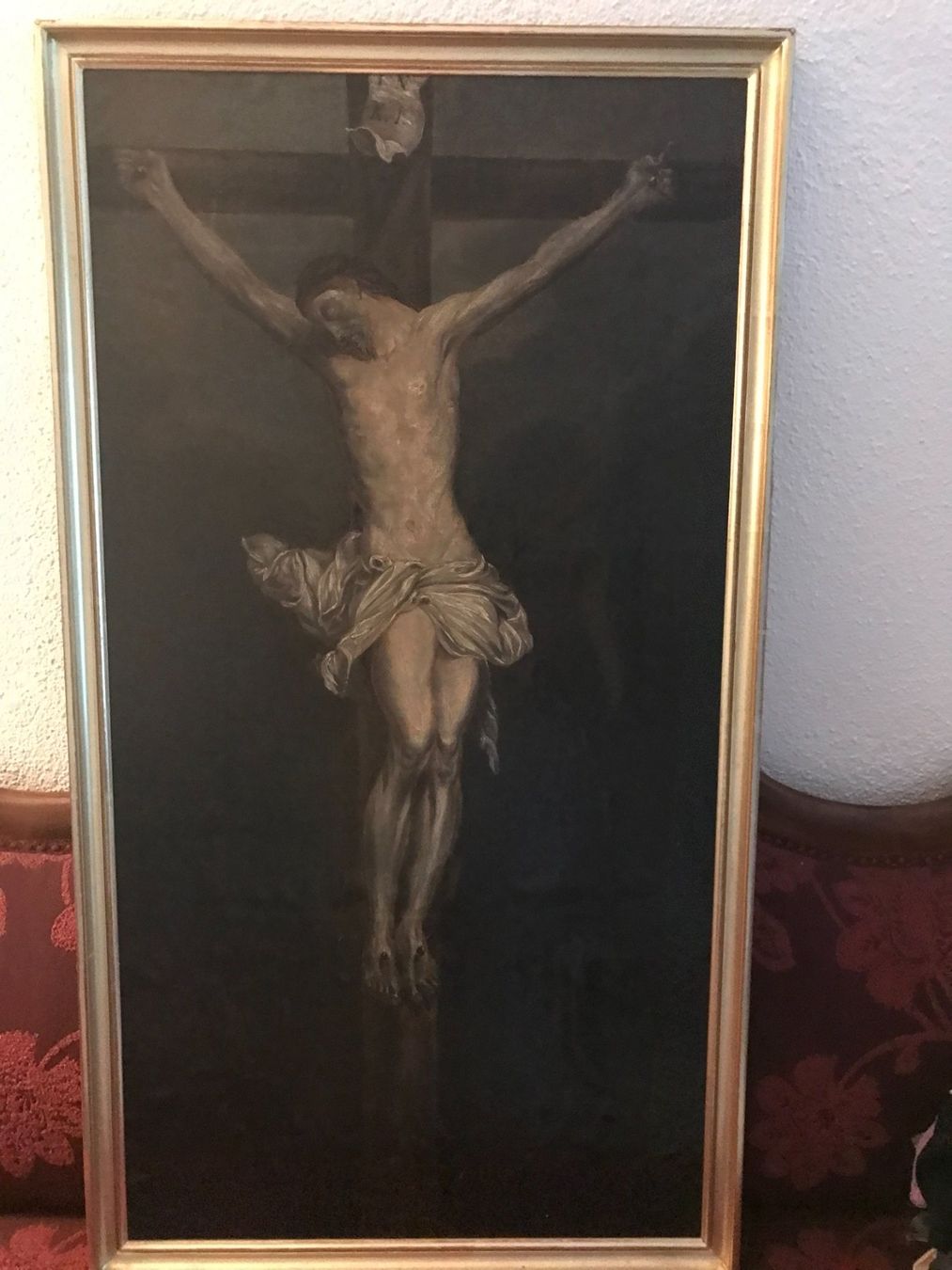 Gemälde: Ölbild Jesus am Kreuz – Gebraucht aus Sachseln von basti1950 4