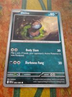 POKEMON  Deino   I  WHT EN  065/086   HP80  2025