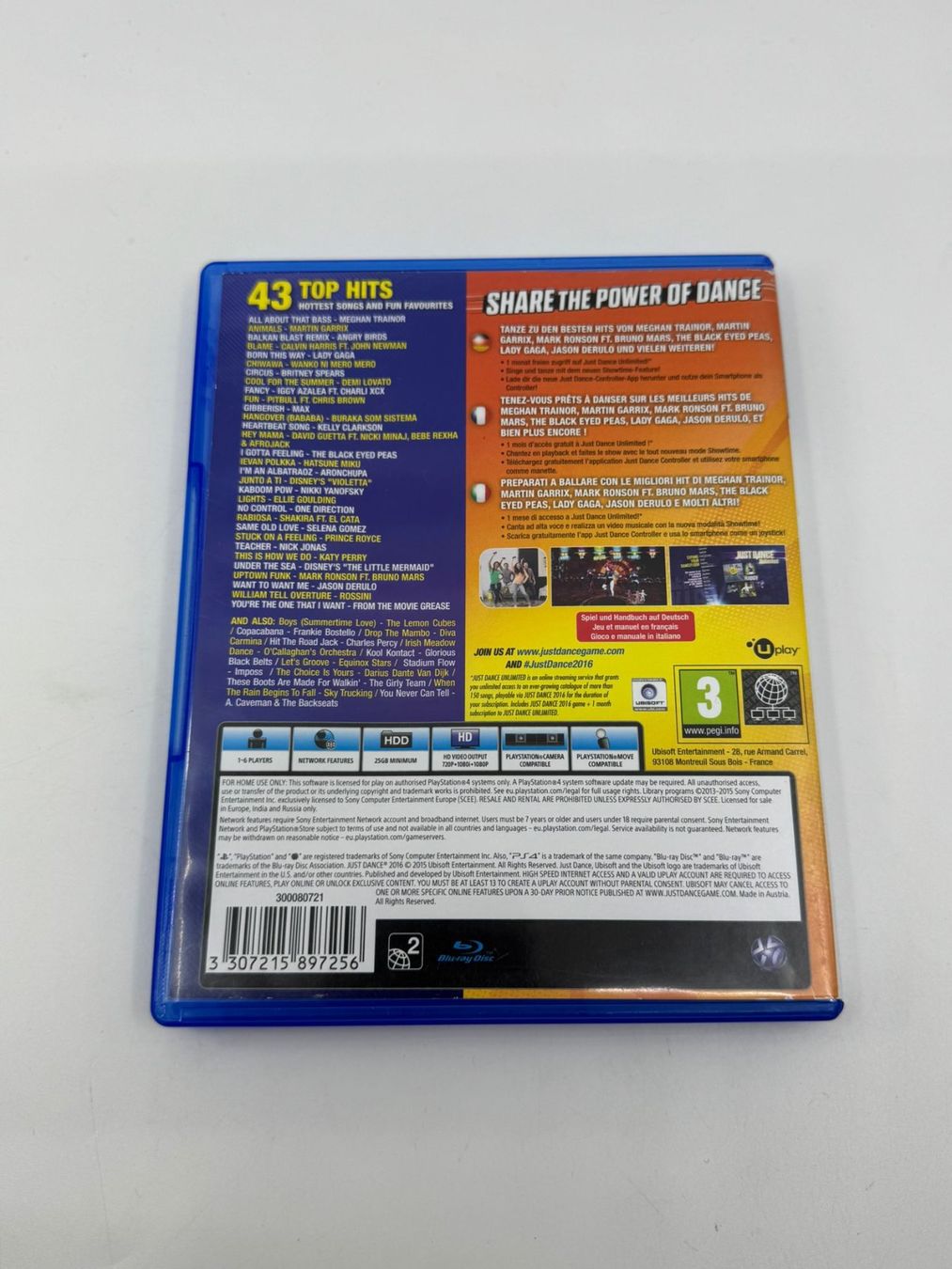 Spiele: Just Dance 2016 (PS4) – Gebraucht aus Herisau von Seyashop1 2
