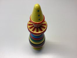 Brio Clown Holz Spielzeug Puzzle Toy Vintage Sweden