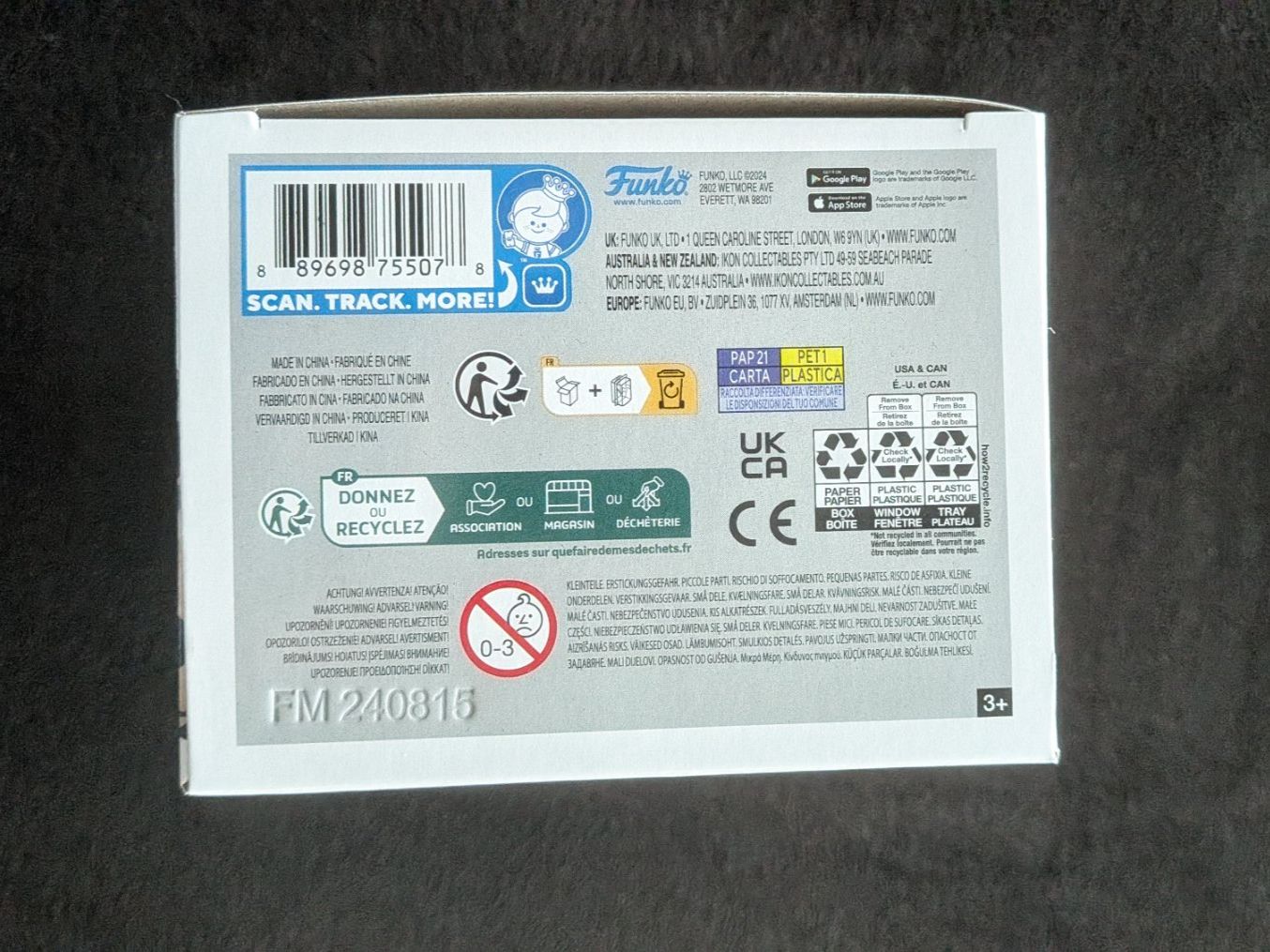Funko Statuette: Funko Pop! Bleach - Byakuya Kuchiki #1698 – Nuovo e nell'imballaggio originale da Obfelden venduto da RCO85 5