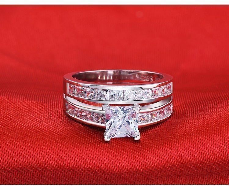 Catenine: silber doppelte ring – Nuovo e nell'imballaggio originale da St. Gallen venduto da yatoot26