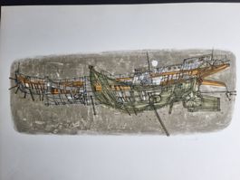 MARCO RICHTERICH LITHOGRAPHIE  SIGNIERT