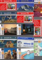 Schweizer telefonkarte 13 stück