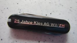 Sackmesser Victorinox "25 Jahre Kies AG Wil"