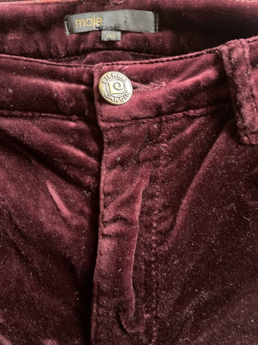 Maje Hosen: Pantalon velours Maje, taille 36 – Neu (gemäss Beschreibung) aus Martigny von Lea_lucci 3