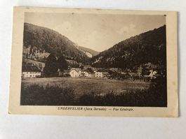Ansichtskarte Unterveller Jura Bernois Vue Générale