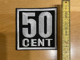 50 Cent Patch Sticker Aufnäher Rap  Hip Hop