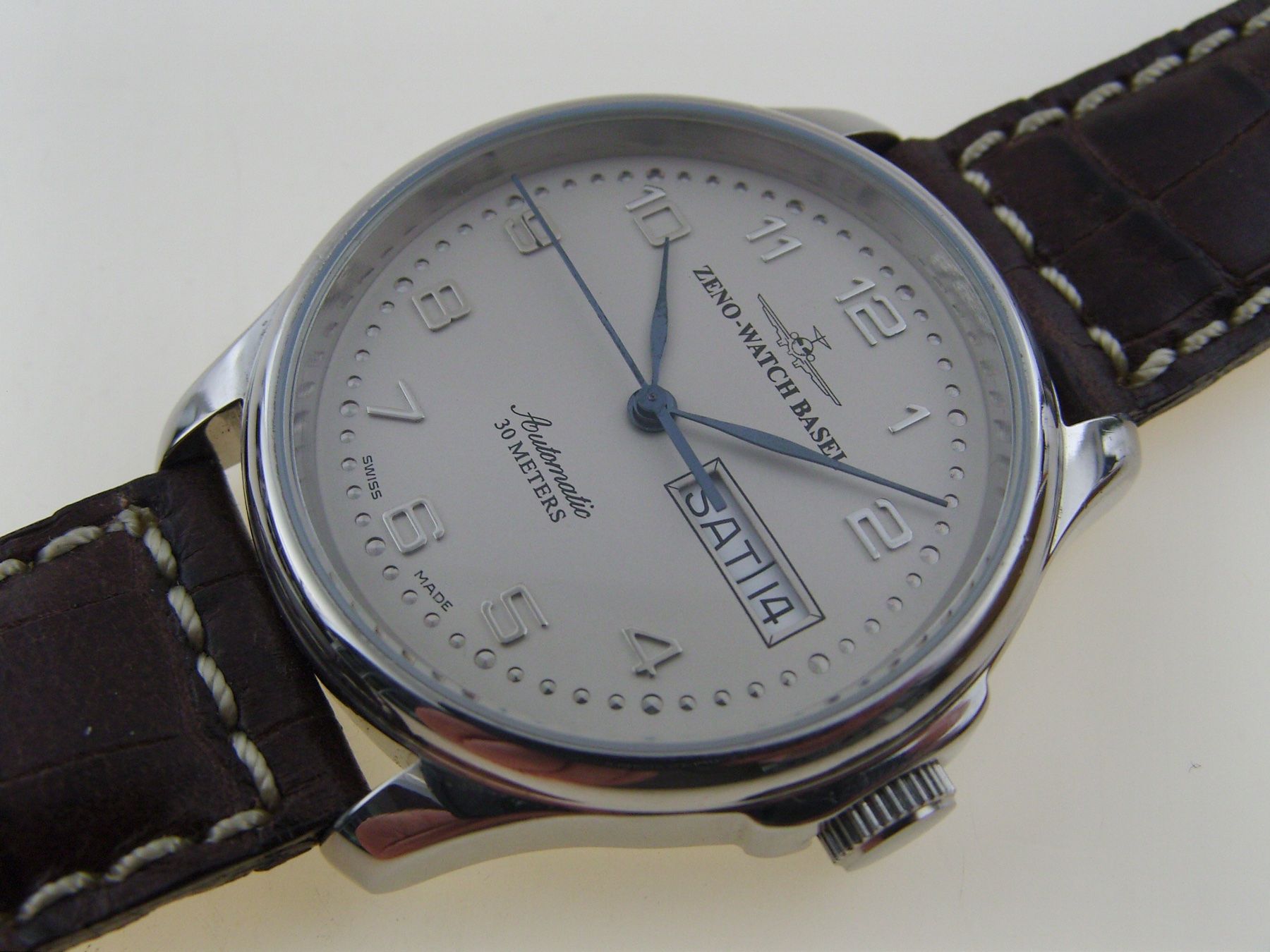 Zeno Uhren: Neue Zeno-Watch Basel Herrenuhr Basic Retro Automatic – Neu und originalverpackt aus Mels von niezie2002 1