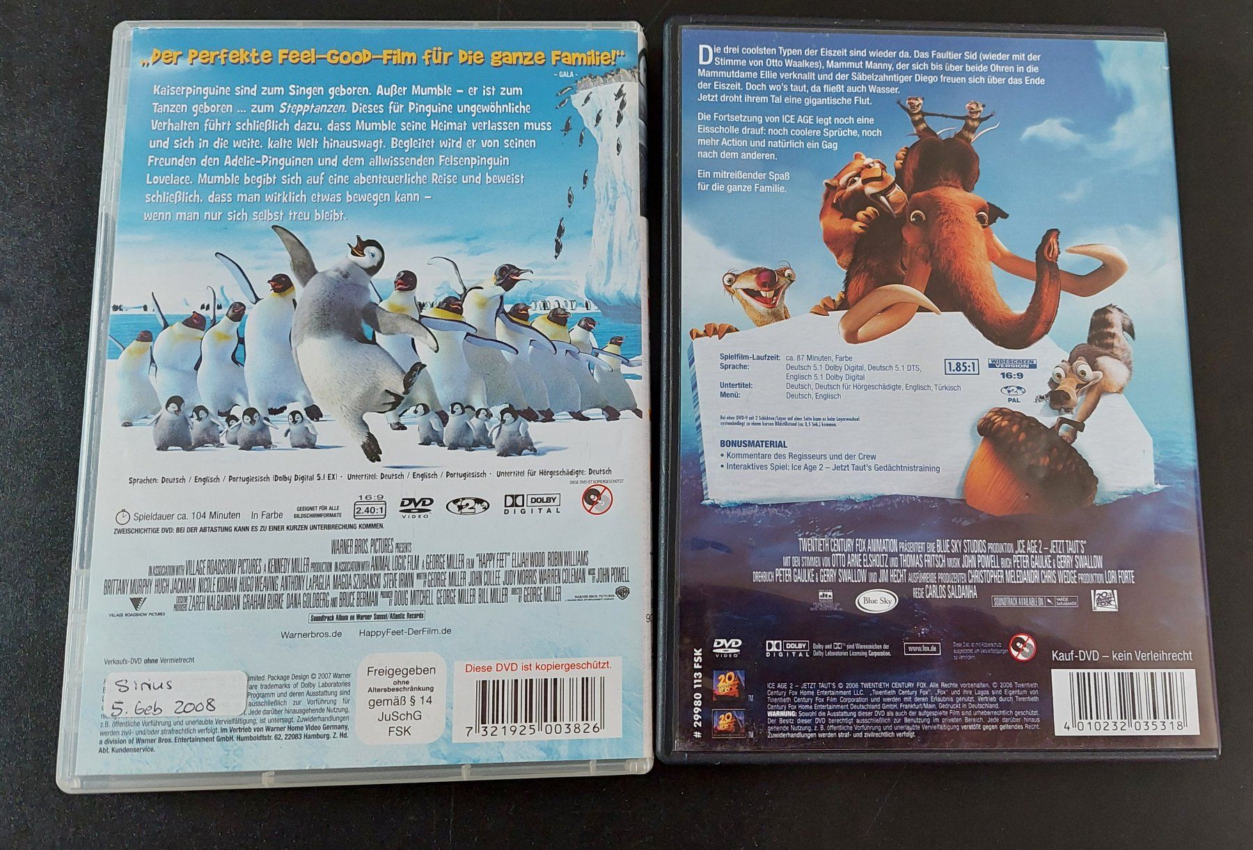 Tutti i DVDs: 6 DVD, auch einzeln möglich – Usato da Uitikon Waldegg venduto da Smeragol 6