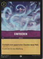 TCG Disney LORCANA DAS ERSTE KAPITEL De 63 Einfrieren