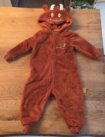 Gruffalo Onesie Konstüm (warm) 92cm für 2-3 jährige