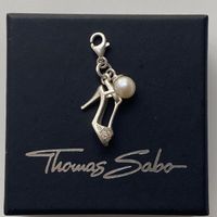 Thomas Sabo Silber 925 Absatzschuh Und Perle Charms