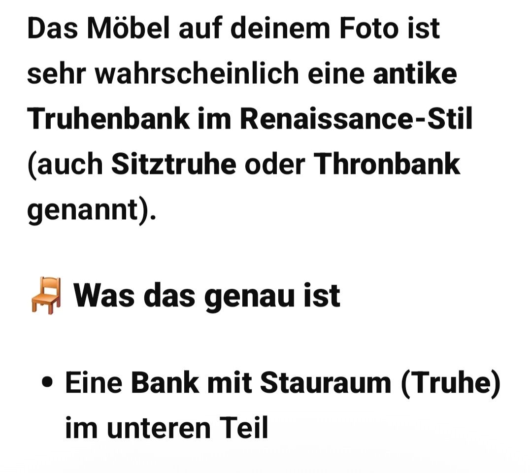 Panchine: Antik Truhenbank – Usato da Niederwangen BE venduto da HasGastrobedarf 8