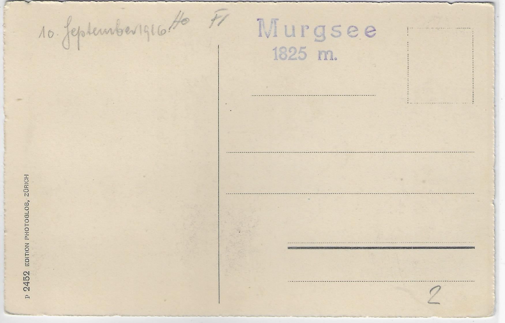 Cartoline postali: Murgsee – Antico da Ettingen venduto da Kartenplanet 1