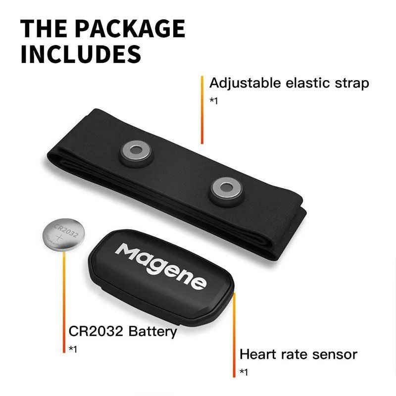 Misurare: Herzfrequenzmesser Brustgurt Sensor Bluetooth ANT+ Pulsgurt – Nuovo e nell'imballaggio originale da Genève venduto da Promo- 5