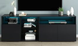 TV board with lights
