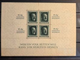 Deutsches Reich 1937 Block 9 4V MNH** POSTFRISCH