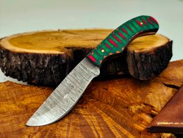 Geprüft! B Knife Faltenstahl DAMASCUS Damast Jagdmesser