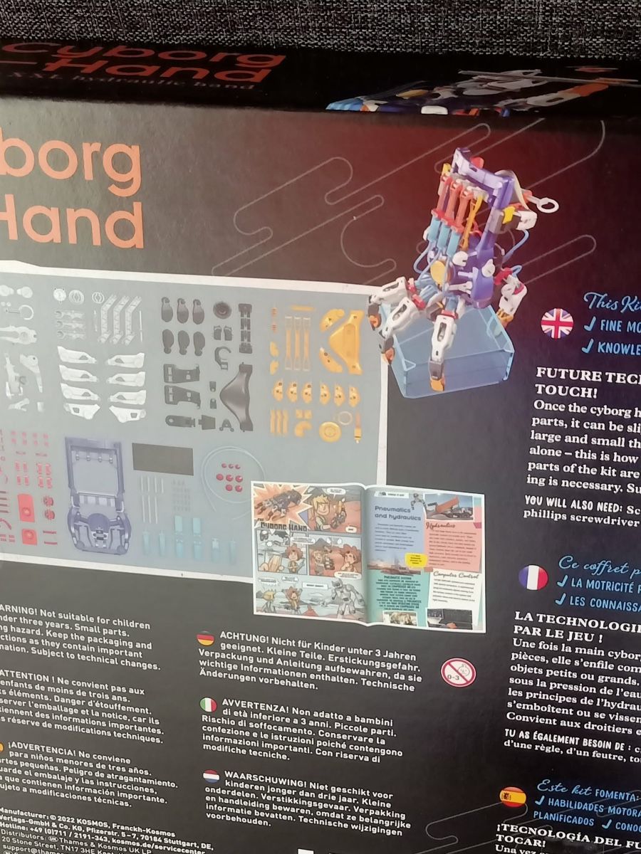 Baukästen: KOSMOS Cyborg Hand Experimentierkasten neu  – Neu (gemäss Beschreibung) aus Wangen b. Olten von Zauberfee65 2