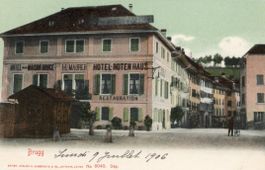 Brugg   AG -   Hôtel de la ROTEN HAUS,  H. Maurer