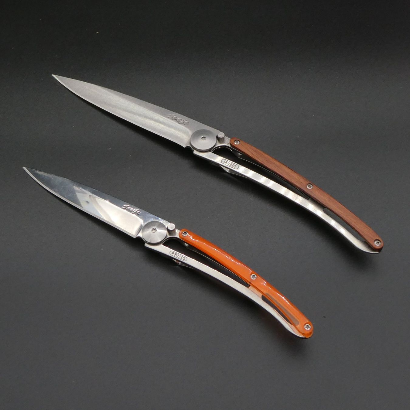 Deejo Accessori: Deejo Wood & Orange - Klappmesser – Usato da Volketswil venduto da brockipfannenstil