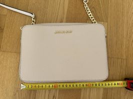 Michael Kors, Jet Set Travel Crossbody Bag, Leather Rose