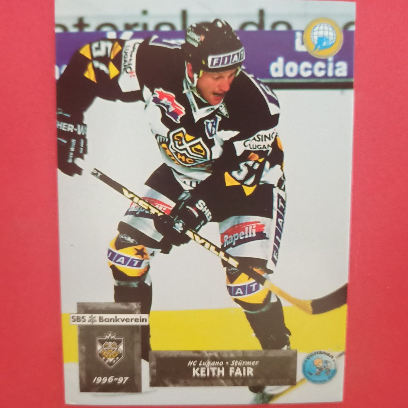 Carte collezionabili: Keith Fair - HC LUGANO - 1996/97 – Usato da Dübendorf venduto da kb86_MOVIE