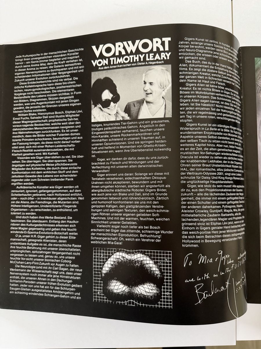 Libri: HR Giger's Alien Filmdesign Book – Usato da Muttenz venduto da c.car 3