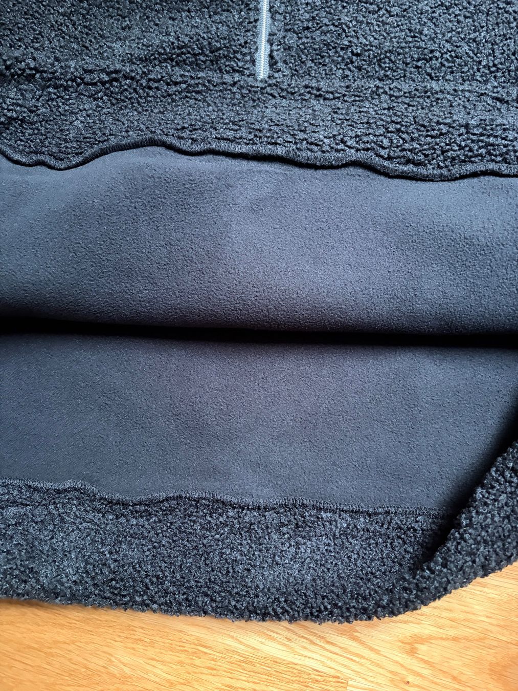 CMP Maglioni & Felpe: Neuer und sehr warmer CMP Teddyfleece Pullover Gr 48 Schwarz – Nuovo e nell'imballaggio originale da Winterthur venduto da Amix11 1