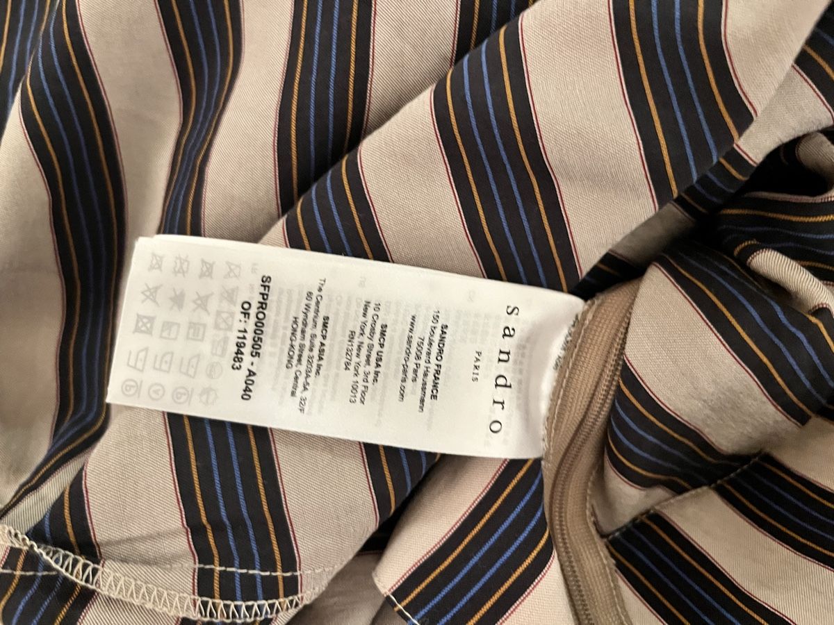 Sandro Robes: Robe Sandro rayée taille 34 Parfait état – Neuf (Voir description) à Givrins par sab_k2f9 3