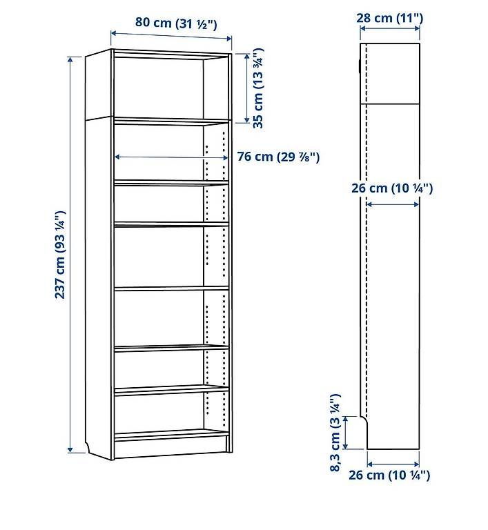 Scaffali: Billy Bücherregal  – Usato da Affoltern am Albis venduto da cor_6vcy 1