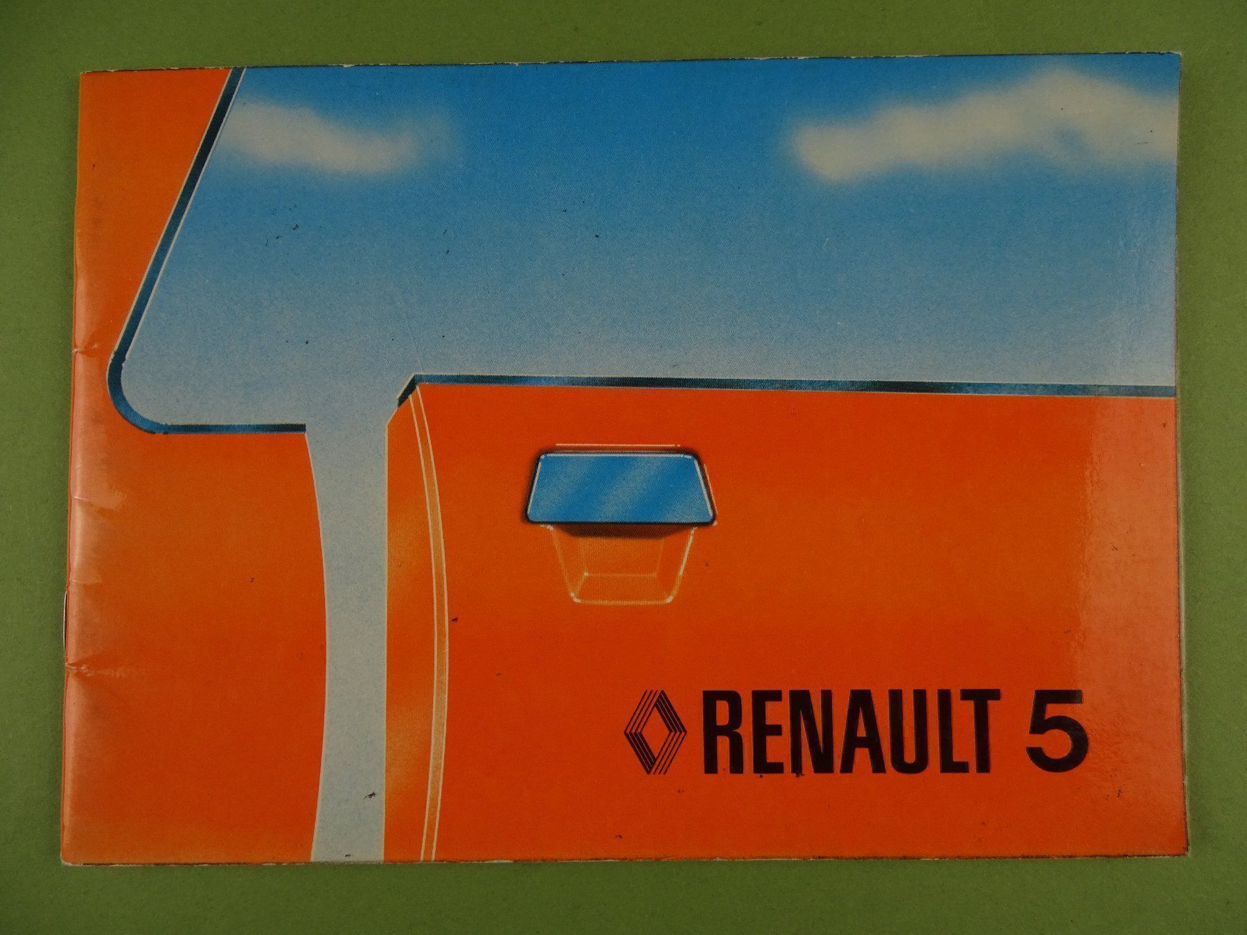 Documenti: RENAULT 5 CONDUITE ET ENTRETIEN 1978 – Usato da Grüningen venduto da Kartensammler