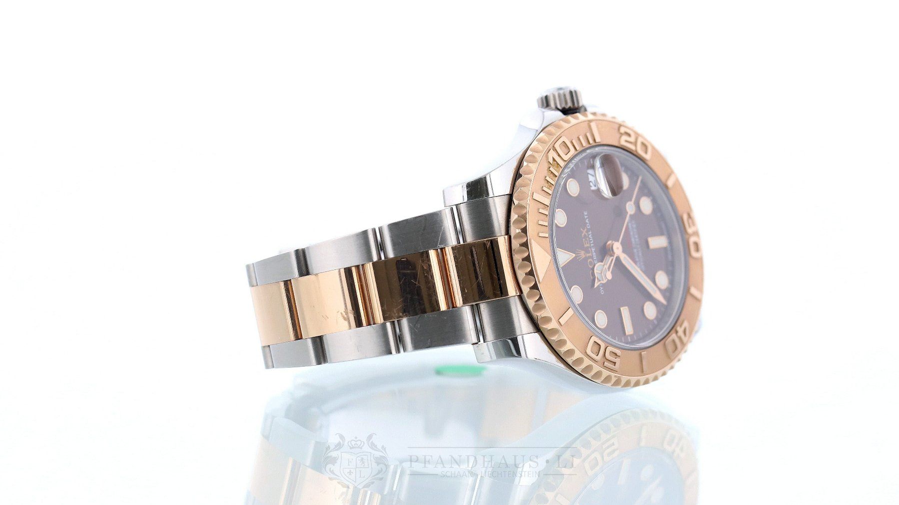 Rolex Uhren: ROLEX YACHTMASTER 37 REF. 268621 " CHOCOLATE " – Gebraucht aus Schaan von Pfandhaus-LI 8
