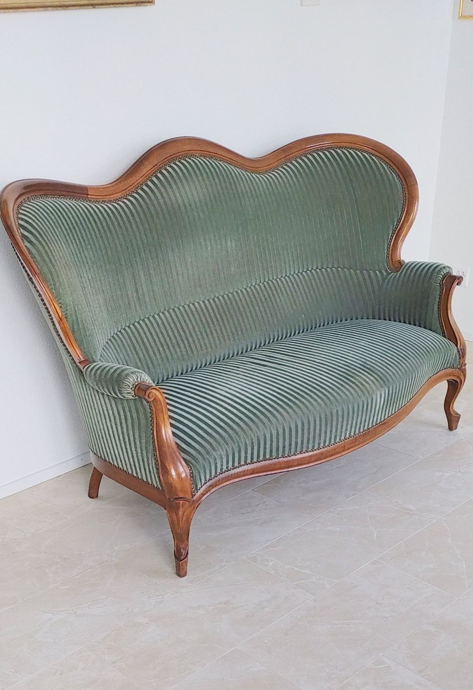 Divani: Louis Philippe Sofa, Sessel und 6 x Stühlen. Set – Usato da Schaffhausen venduto da gbsh2013