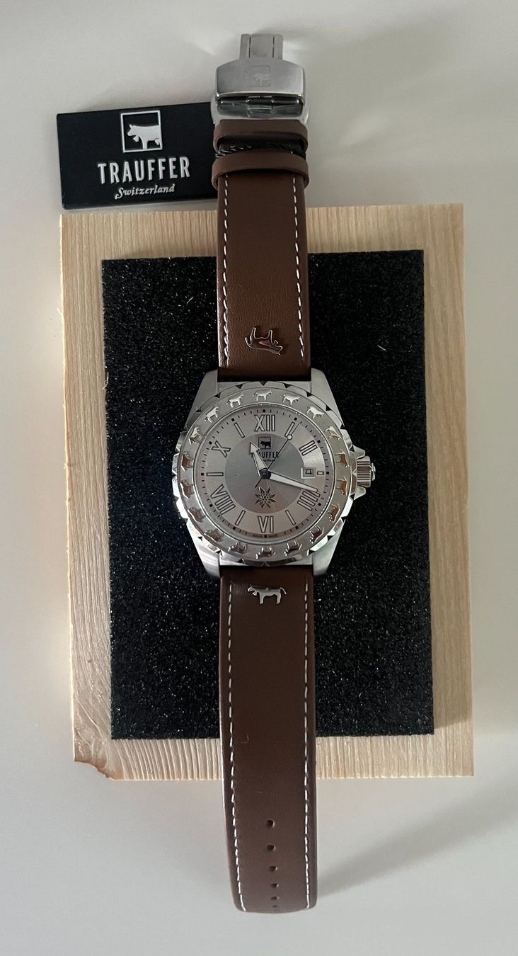 Trauffer Uhren: Trauffer Herrenuhr neu – Neu und originalverpackt aus Iseltwald von Tessin61 1