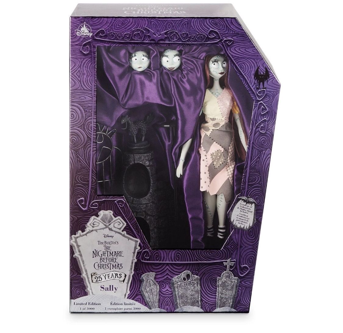 Disney Bambole: Nightmare Before Christmas Sally Puppe, 25th Anniversary – Nuovo e nell'imballaggio originale da Zürich venduto da tos_mht7 3