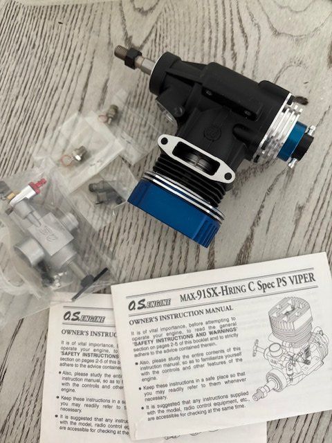Motoren: O.S. MAX 91SX-HRING C-Spec PS VIPER Motor – Neu und originalverpackt aus Würenlingen von Delfinli1 3
