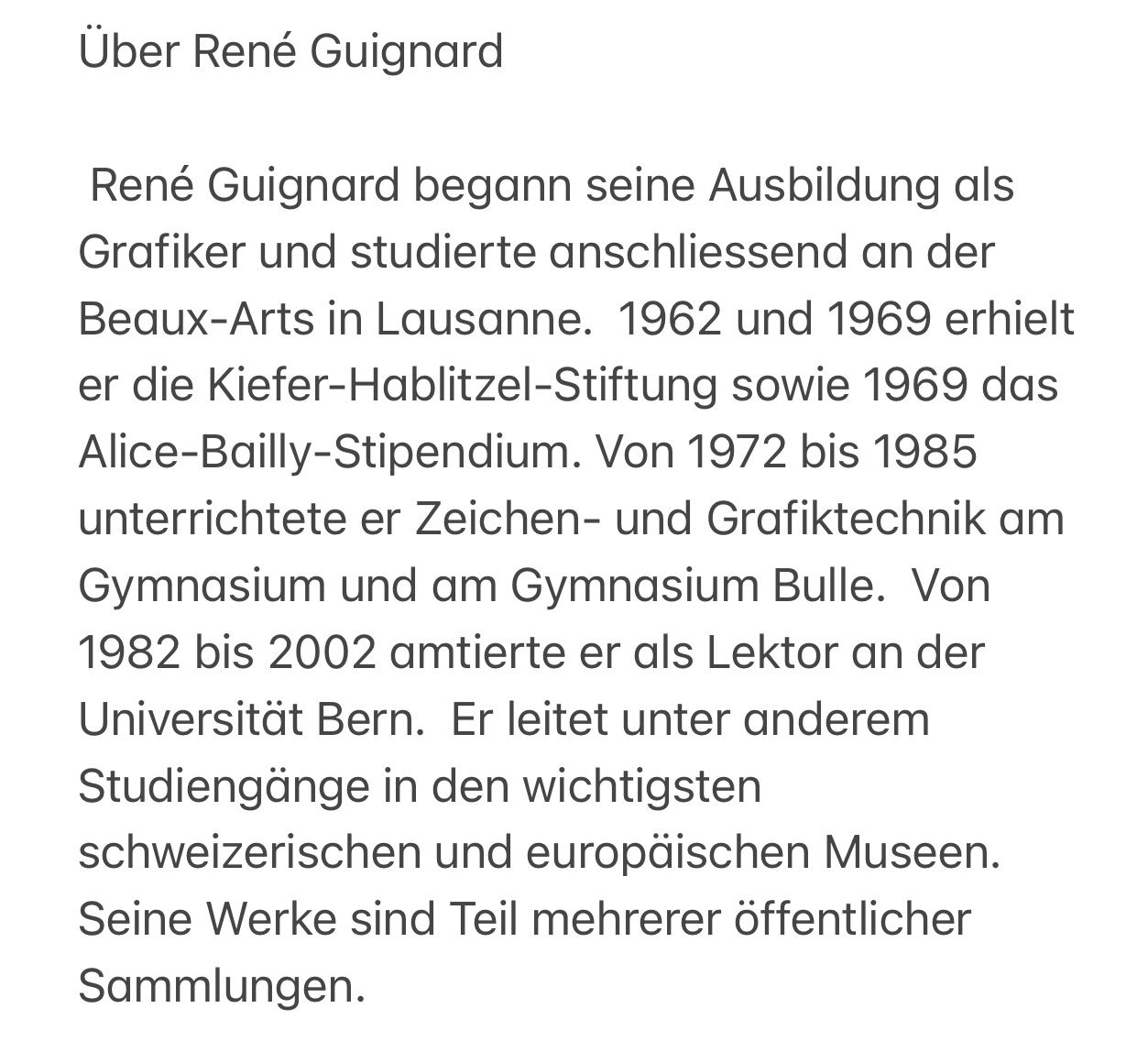 Dipinti: Guignard René 1937 – Usato da Grosshöchstetten venduto da Perle1951 8