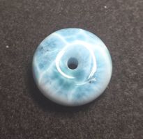 Larimar Pi-Scheibe Anhänger