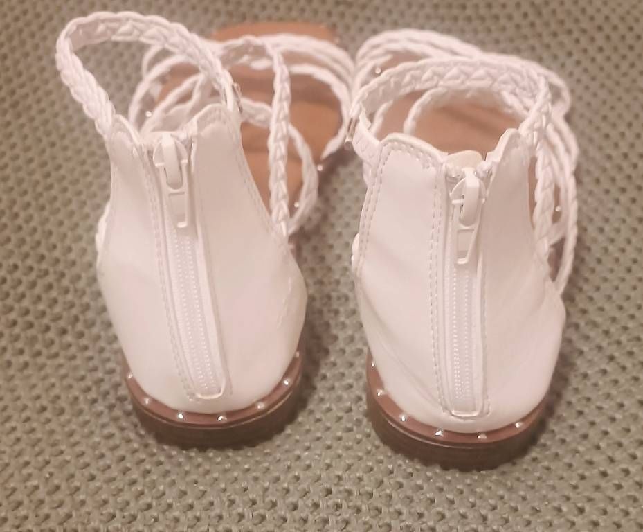 Damenschuhe: Damen-Sandalen Seaside, weiß, Größe 38 – Gebraucht aus Bern von sv-trade 1
