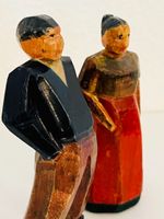 Holzfiguren, Handgeschnitzt, Bauer und Bäuerin, Top!