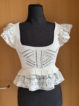 Boho Stricktop von ZARA
