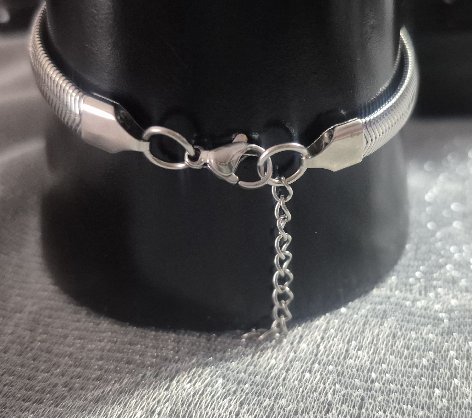 Bracciali & Braccialetti: Bracciale donna a maglia piatta in argento – Nuovo (secondo la descrizione) da Giubiasco venduto da Stefaniav 3