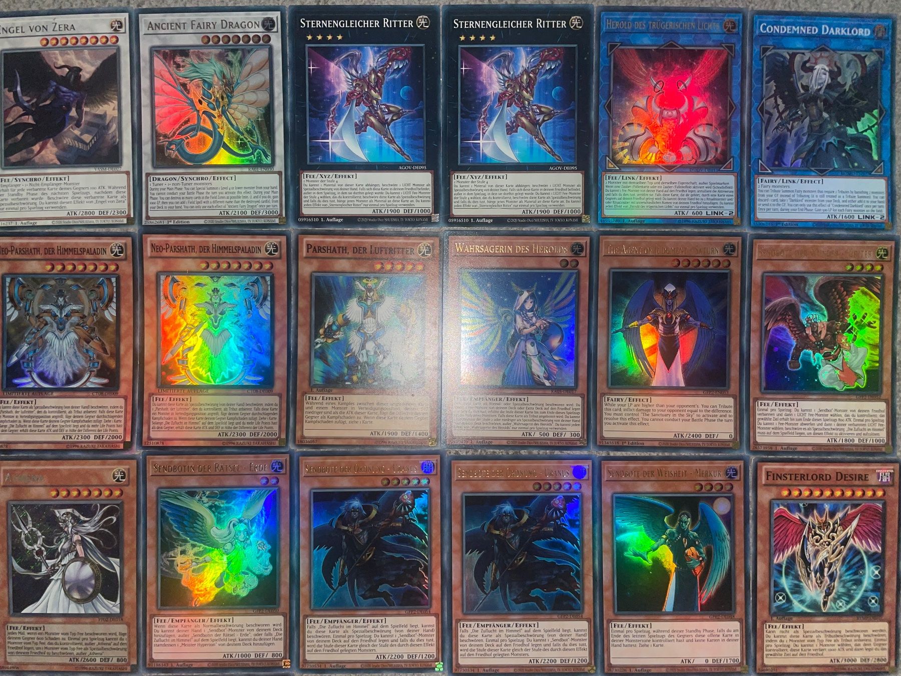 Yugioh Cartes à collectionner: Yu-Gi-Oh Feen / Parshath / Sendbote / Hyperion Deck! – Neuf (Voir description) à Altstätten SG par ChangeMaker 3