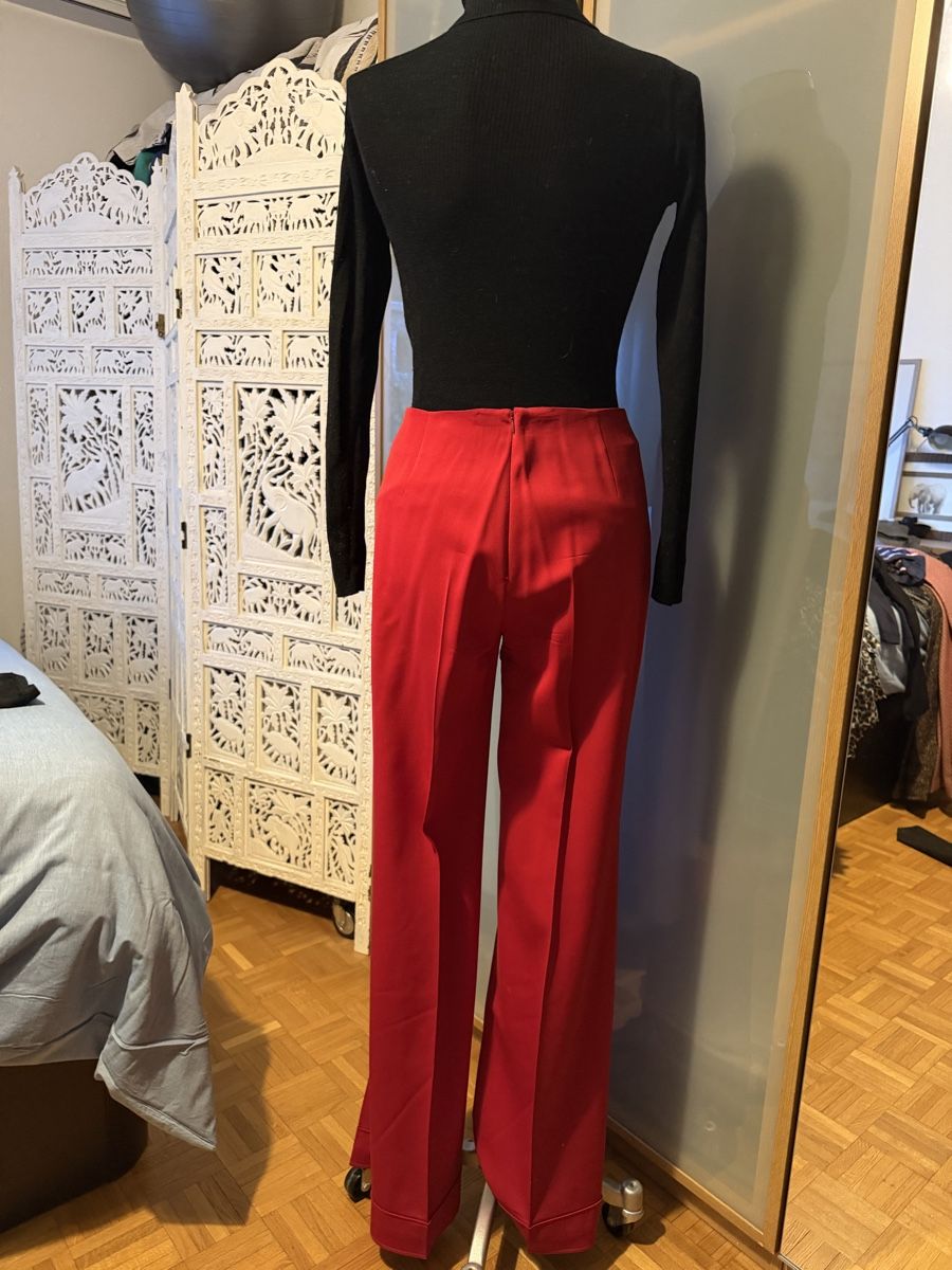 George Rech Pantaloni: Pantalon Georges Rech rouge taille 38 – Usato da lausanne venduto da annec777 3